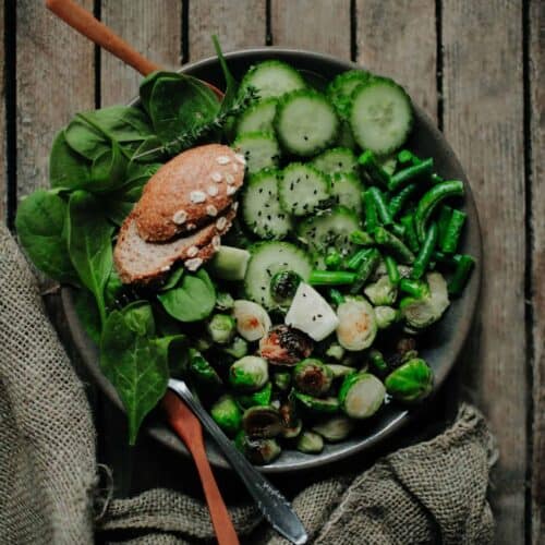 green-salad-with-bread-scaled